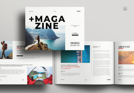 Portfolio Landcape Brochure Template