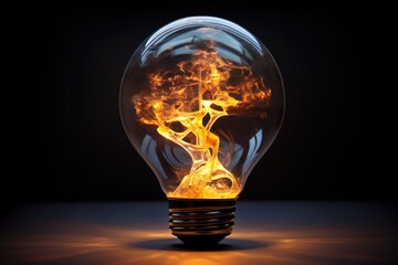 colorful light bulb background