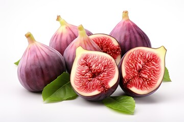 isolated fig on white background.