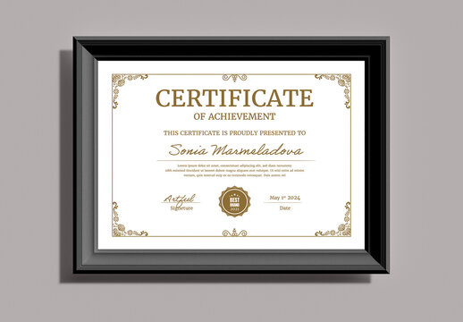 Certificate Of Appreciation Template