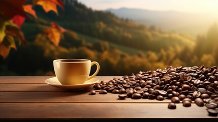 International coffee day design