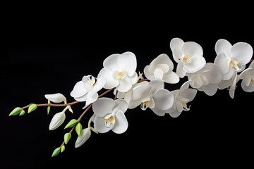 Fototapeta na wymiar colorful white orchid flower background