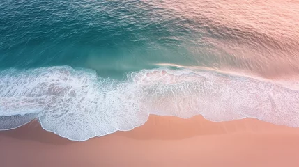 Fototapeten waves on the beach © Aline