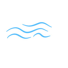 Wave Sea Doodle Icon