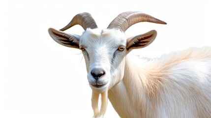 portrait of a goat