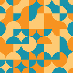 Vector seamless geometric pattern design