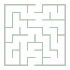 Maze conundrum for challenge the kids, Labyrinth for finding the right path. Game for children