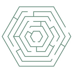 Maze conundrum for challenge the kids, Labyrinth for finding the right path. Game for children