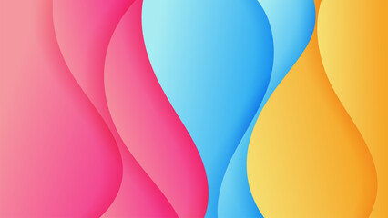 Vector abstract background with dynamic shadow on background.