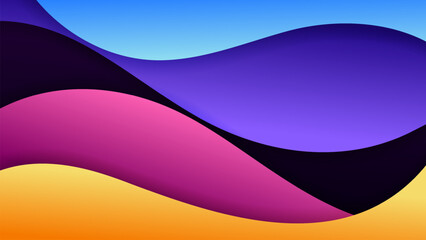 Vector abstract background with dynamic shadow on background.