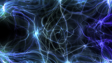 abstract energy blue background