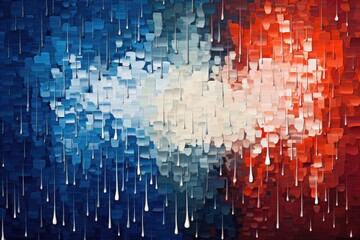 Painting background wallpaper from the colors of the flag of France - obrazy, fototapety, plakaty