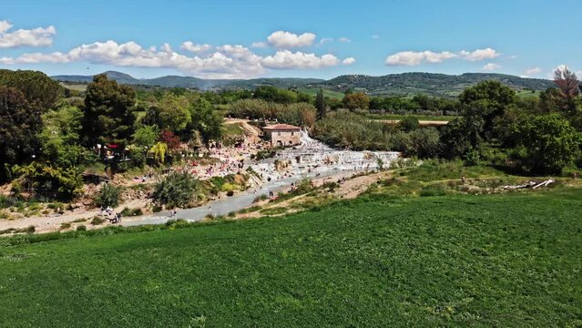 Beatiful natural bath in Italy