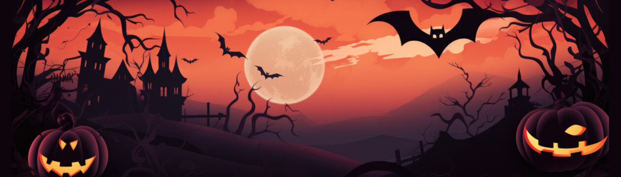 Photo for Halloween banner design