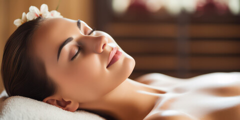 Obraz na płótnie Canvas Serene Beauty: A Relaxing Spa Therapy for Rejuvenation and Wellness