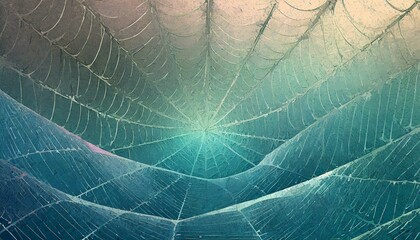 Ilustracja pajęczej sieci - obrazy, fototapety, plakaty