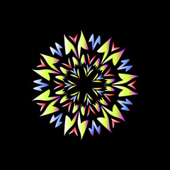Mandala Sublimation Design Vector 