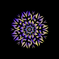 Mandala Sublimation Design Vector 