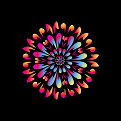 Mandala Sublimation Design Vector 
