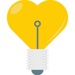 Heart In Bulb