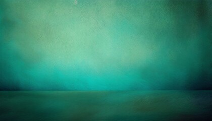 dreamy and romantic aqua shades of blue and green traditional painted canvas or muslin fabric cloth studio backdrop or background suitable for use with portraits and products alike - obrazy, fototapety, plakaty