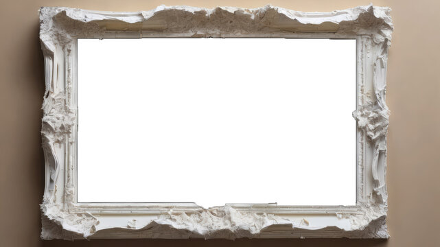 Old photo frame, Torn paper and photo picture frame PNG, roller, and paint, Torn paper PNG, polaroid PNG, photo frame PNG, 