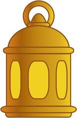 Ramadan Kareem concept with decorative lantern icon design, vector illustration