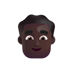 Man : Dark Skin Tone