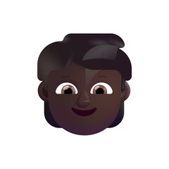 Child: Dark Skin Tone