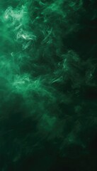 Fototapeta na wymiar Abstract green smoke texture background