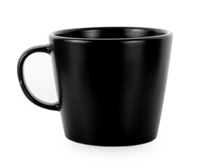 empty mug isolated on white background