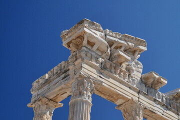 Fototapeta premium ancient greek temple Turkey Side