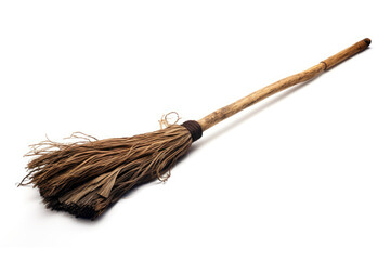 Witchs broom isolated on white background