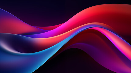 colorful wavy gradient color background