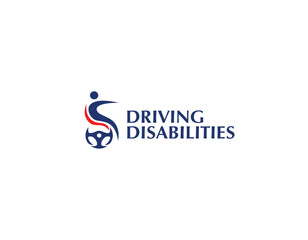 Simple Driving Disabilities Logo Design Template