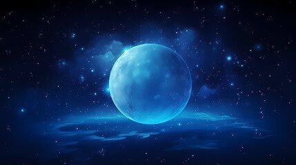 Fototapeta premium Space galaxy background, 3D illustration of nebulae in the universe