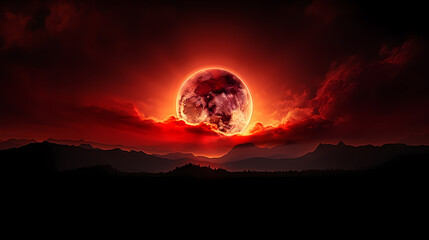 Space galaxy background, 3D illustration of nebulae in the universe