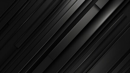Obraz premium Modern Black Background Line Light Abstract
