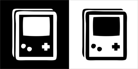 Illustration vector graphics of video game icon.