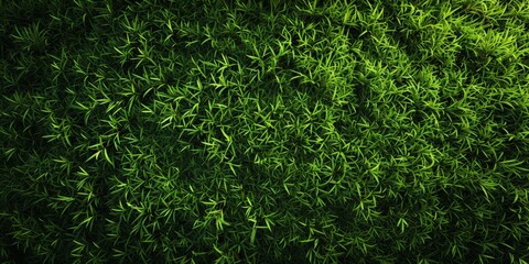 Background Texture of Grass in the Style of Isometric Carpetpunk Resolution Realistic Minimalist Grass Wallpaper created with Generative AI Technology - obrazy, fototapety, plakaty