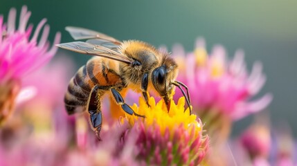 Pollinator's Delight - obrazy, fototapety, plakaty