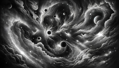 Astral Dreams in Black and White