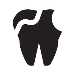 broken teeth  icon