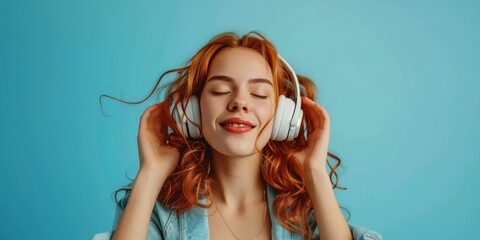 Attractive Young Woman Singing During Morning Beauty Routine, Capturing Rockstar Vibes. Сoncept Morning Beauty Routine, Singing Session, Attractive Young Woman, Rockstar Vibes