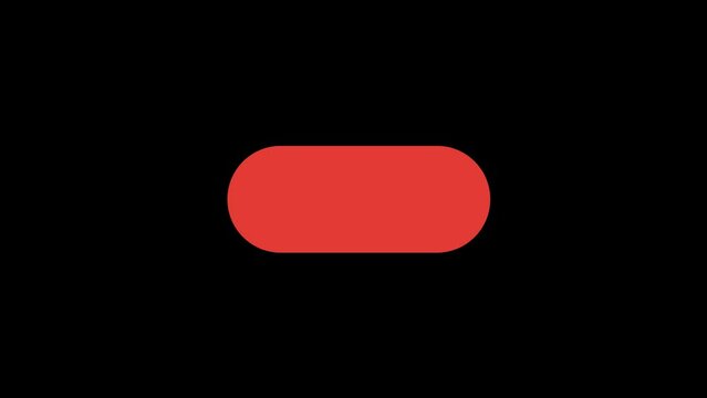 10 Percent button Animation with transparent background