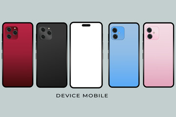 Smartphone and device mockup