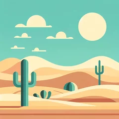 Tuinposter desert landscape © AbdA