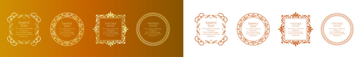 オシャレなアンティークフレーム