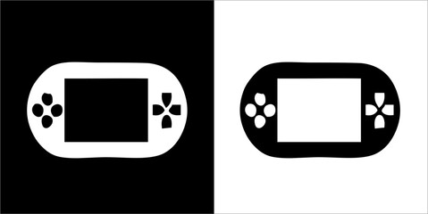 Illustration vector graphics of video game icon.