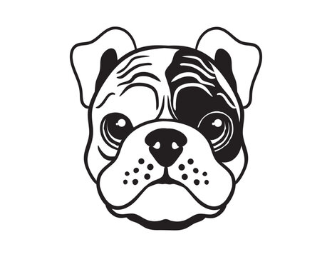 recommend clip art: Bulldog SVG, Bulldog Clipart, Dog head, Dog Breed, Dogface, Dog head cut file, Exclusive Dog, vector files, Dog head drawing, Files For Cricut, Silhouette, animal, cartoon, bear, vector, dog, illustra